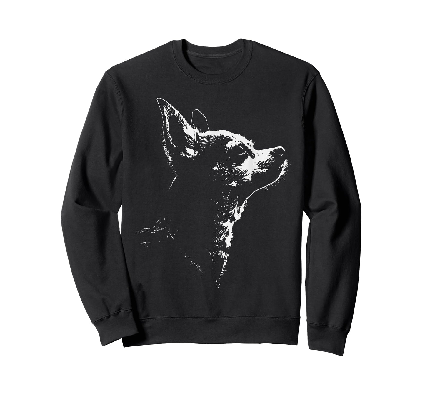 Retro Chihuahua Silhouette Graphic For Men Women T-Shirt