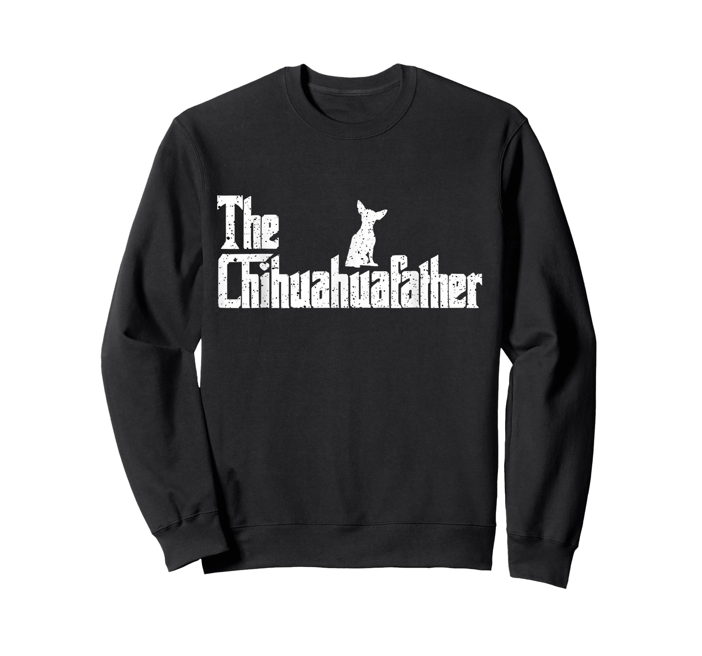 Retro The Dog Father, Chihuahua Lover Dog Dad, Best Dog Meme T-Shirt