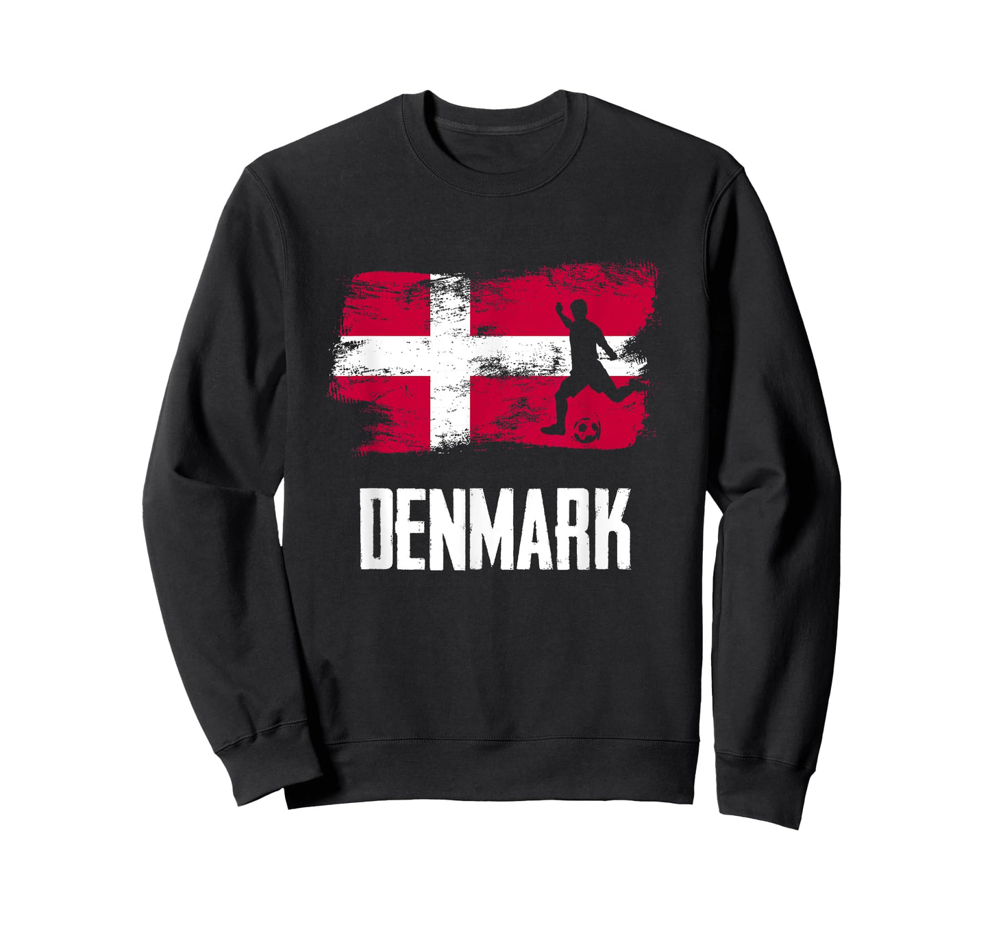 Denmark Flag Jersey Danish Soccer Team Danish T-Shirt