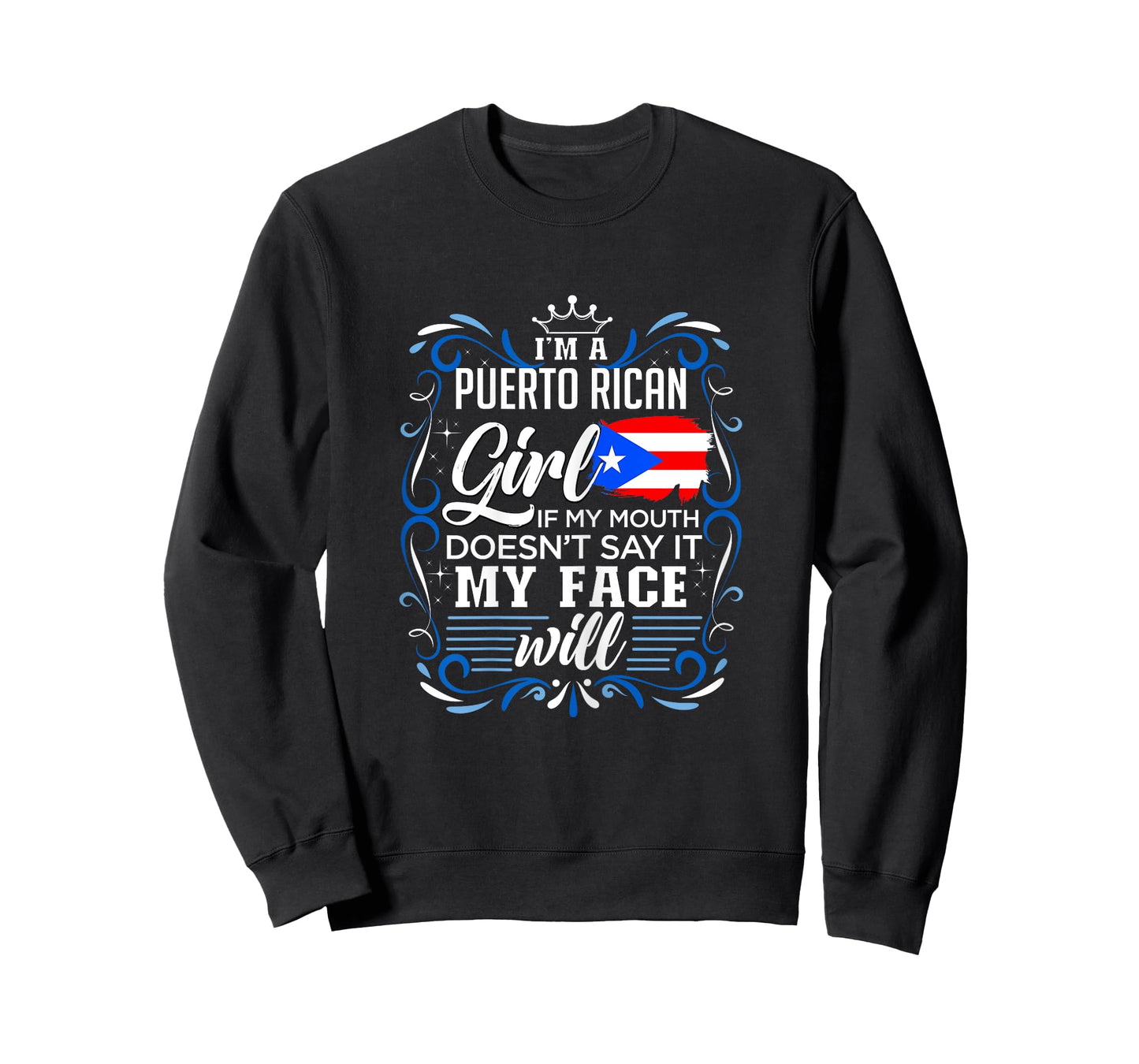I'm A Puerto Rican Girl boricua Design T-Shirt