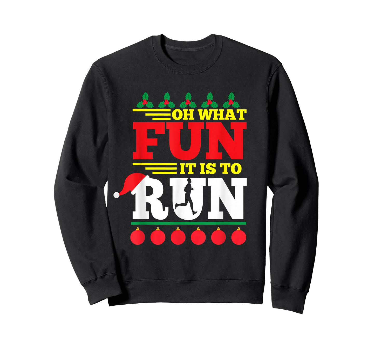 Funny Ugly Christmas Running T-Shirt Kids Adults Runners Tee T-Shirt