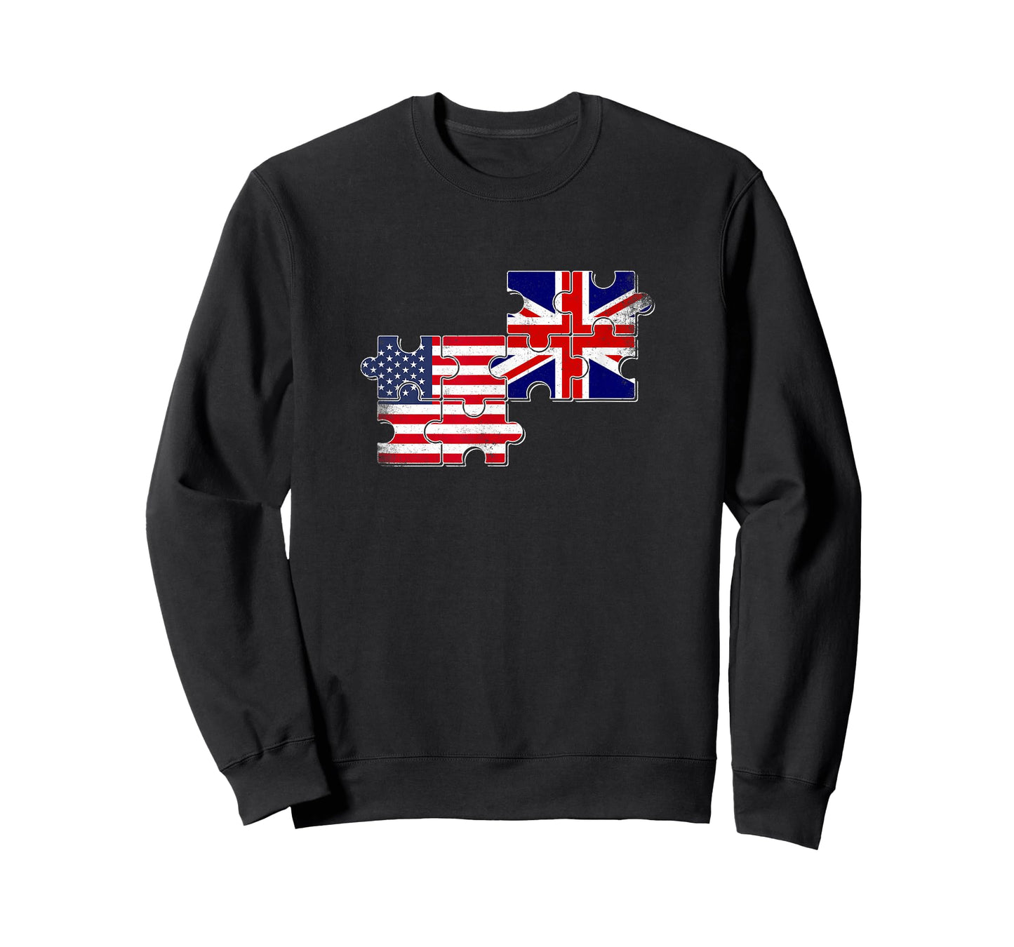 Great Britain USA Flag British Roots American T-Shirt