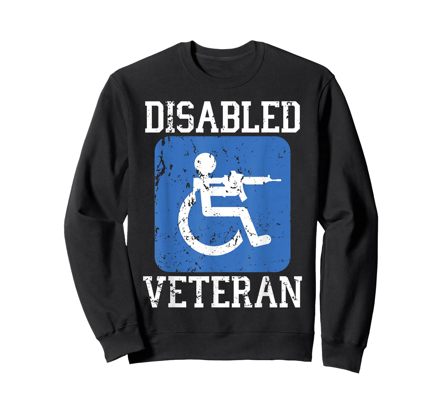 Disabled Veteran Armed Forces Military Soldier Army USA T-Shirt
