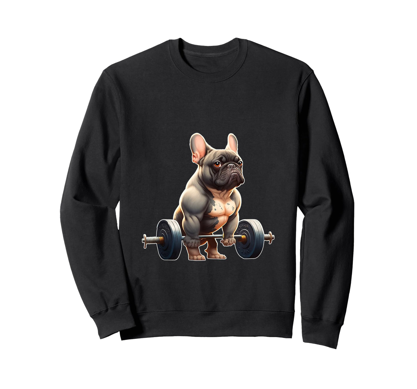 Funny French Bulldog Bodybuilding Gym Frenchie Weightlifter Tank Top