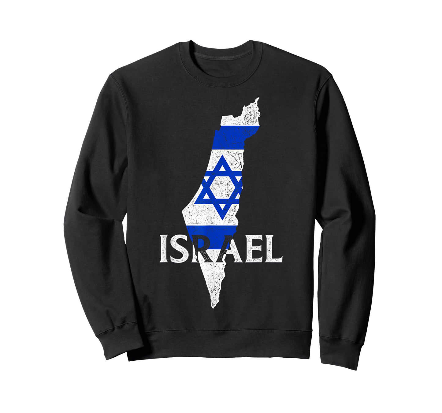 Israel Country Map Flag Proud Israeli Patriotic T-Shirt
