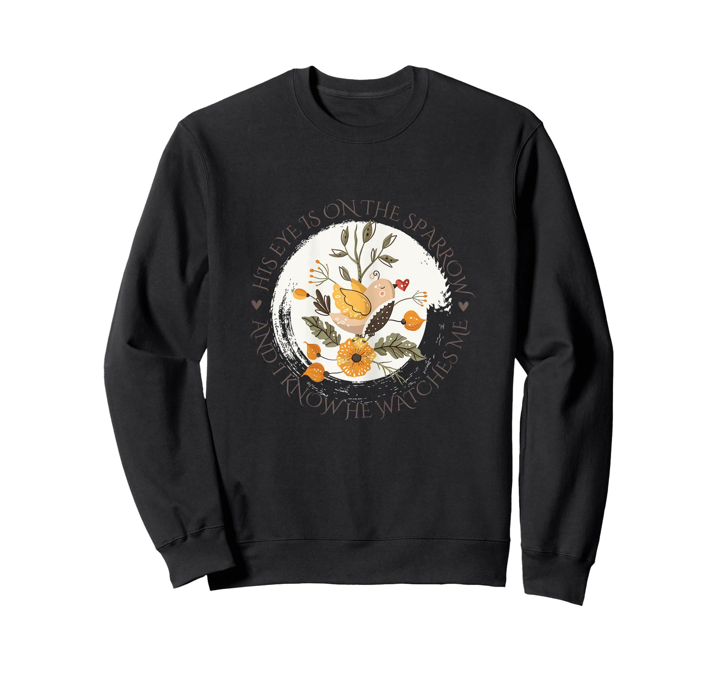 His Eye is on the Sparrow Boho T-Shirt