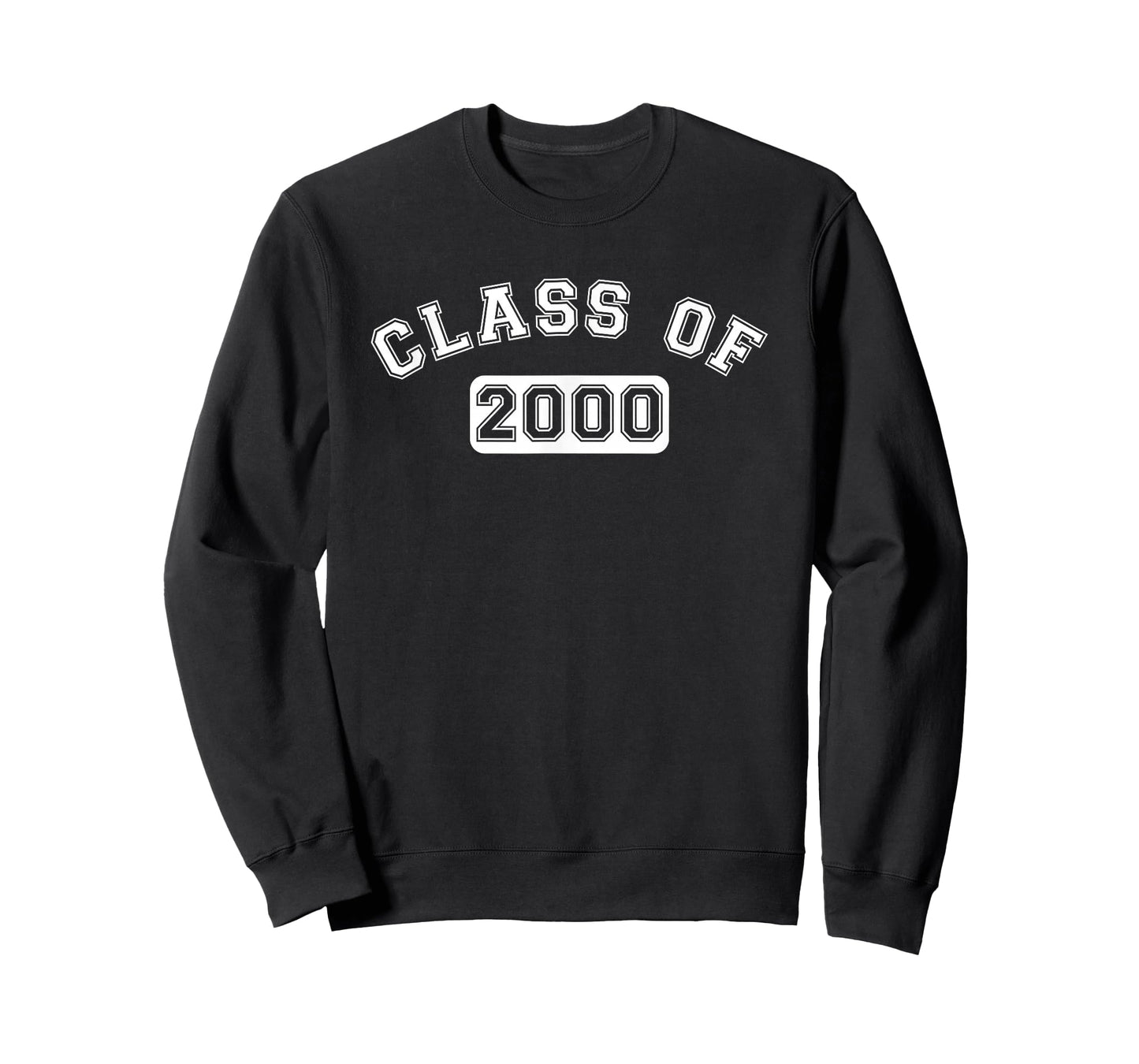 Class Of 2000 School Reunion Design With White Text T-Shirt