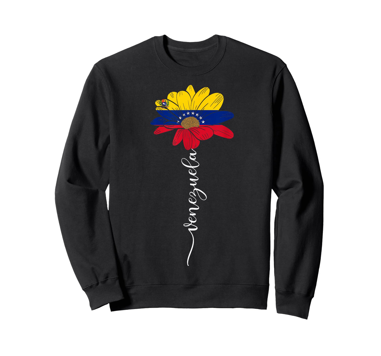 Venezuela Flag Sunflower Vintage Venezuelans Lover T-Shirt