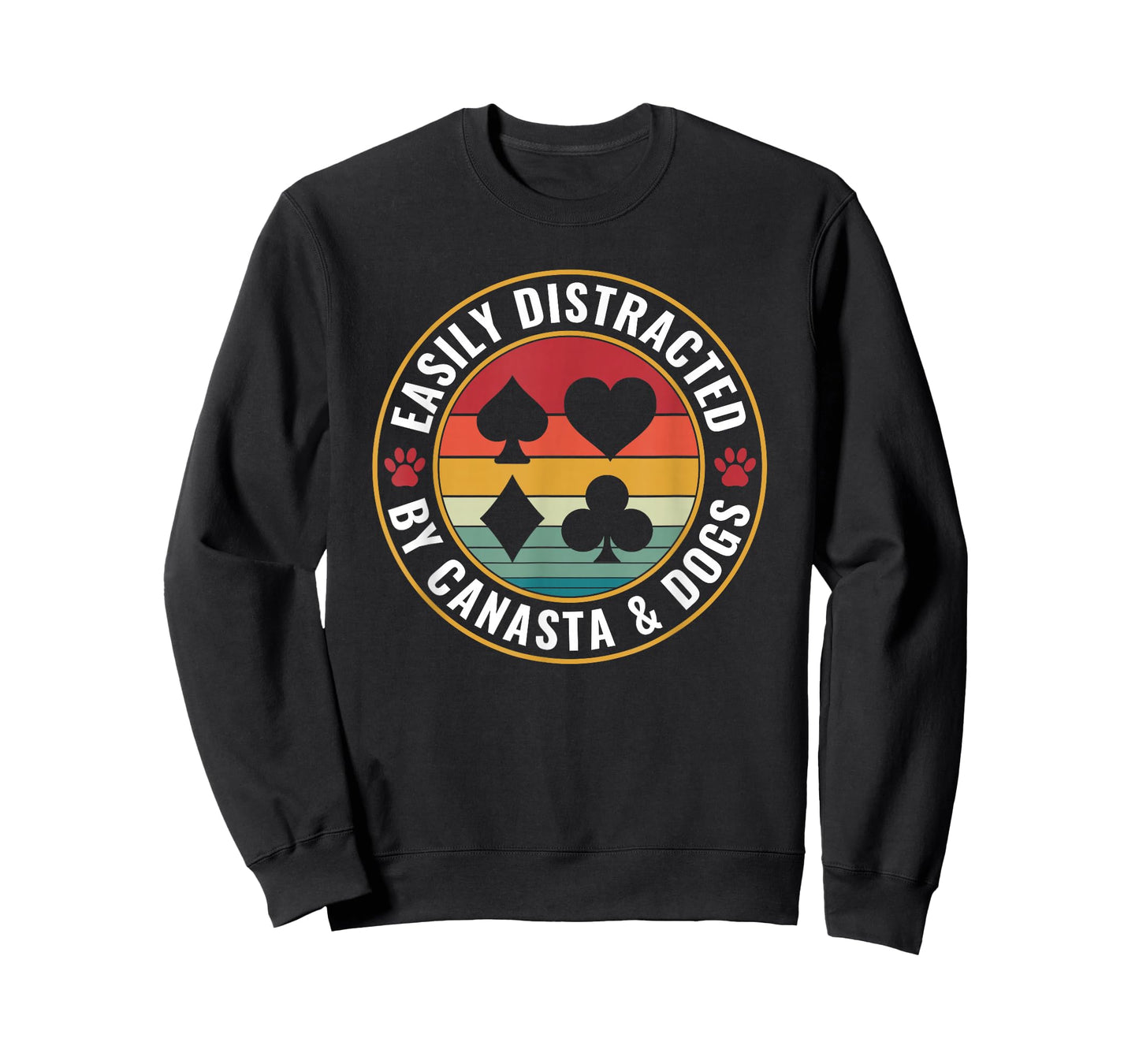 Easily distracted by Canasta and Dogs Card Game Canasta T-Shirt