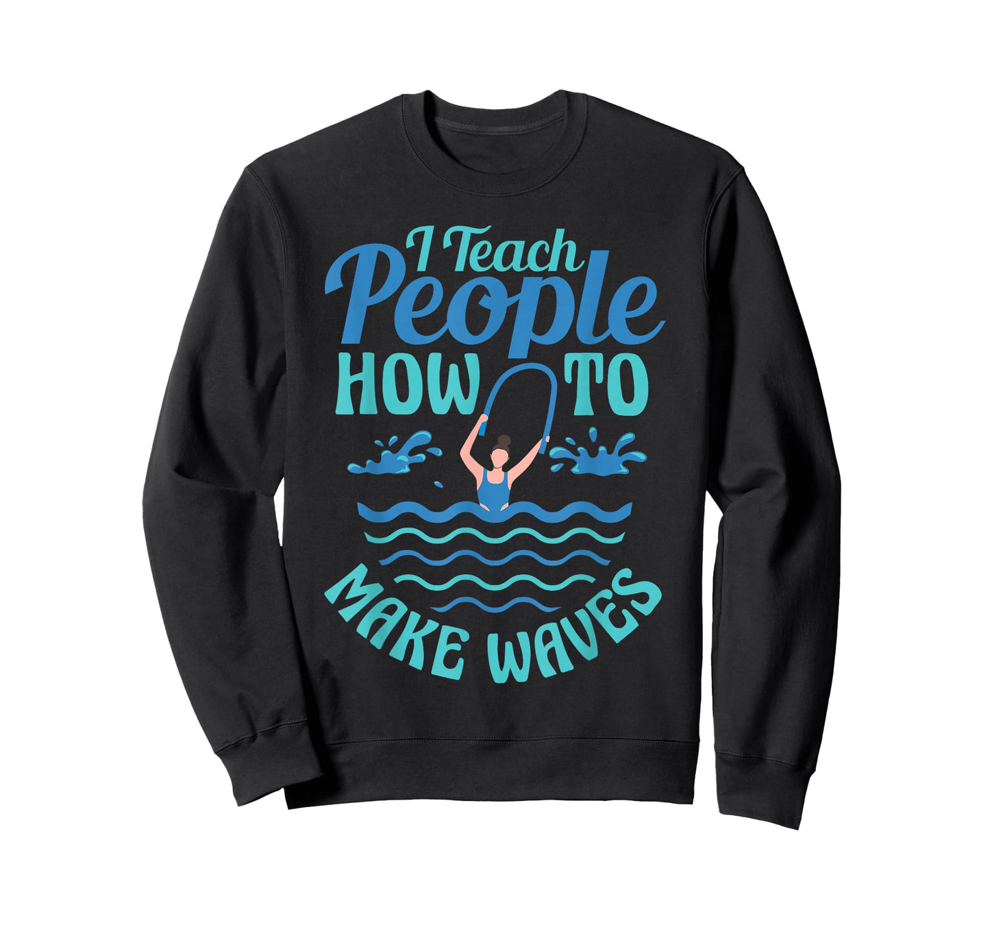 Aqua Aerobics Funny Water Aerobics Instructor T-Shirt