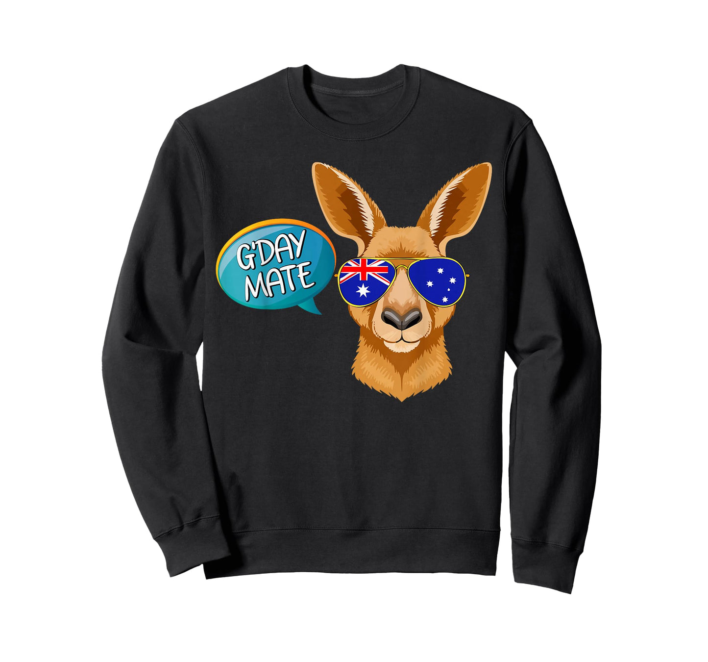 Funny Australia Australian Country Kangaroo G'Day Mate T-Shirt