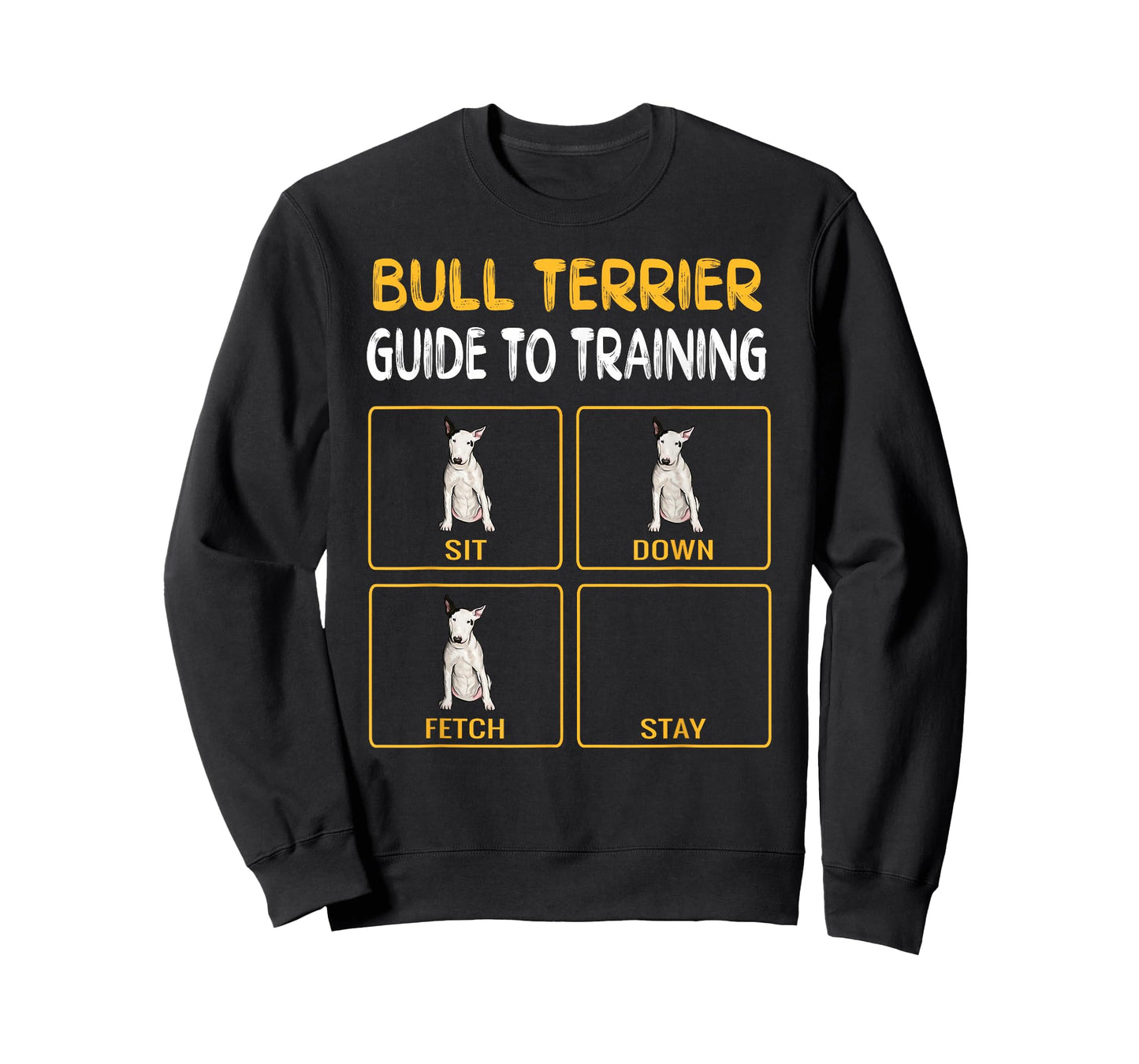 Funny Bull Terrier Guide to Training Dog Obedience Trainer T-Shirt