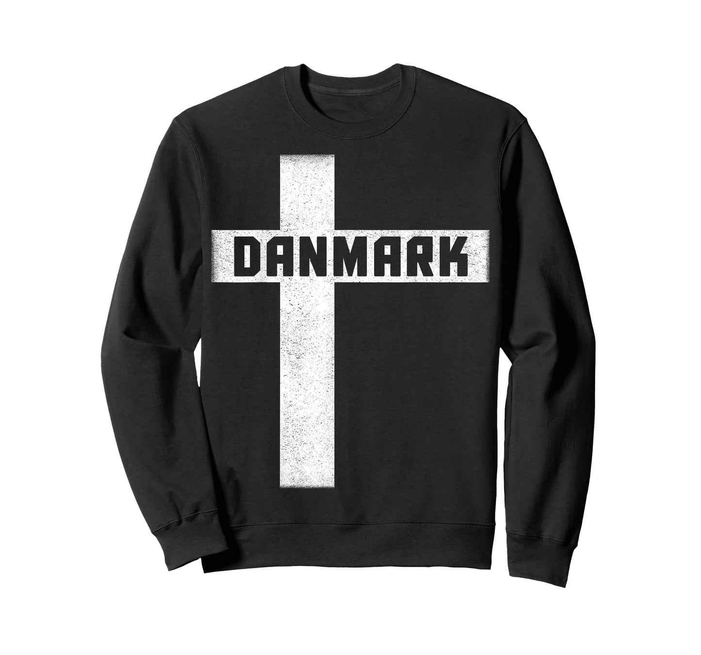 Danmark Flag Cross Design for Danish Pride Denmark Heritage T-Shirt