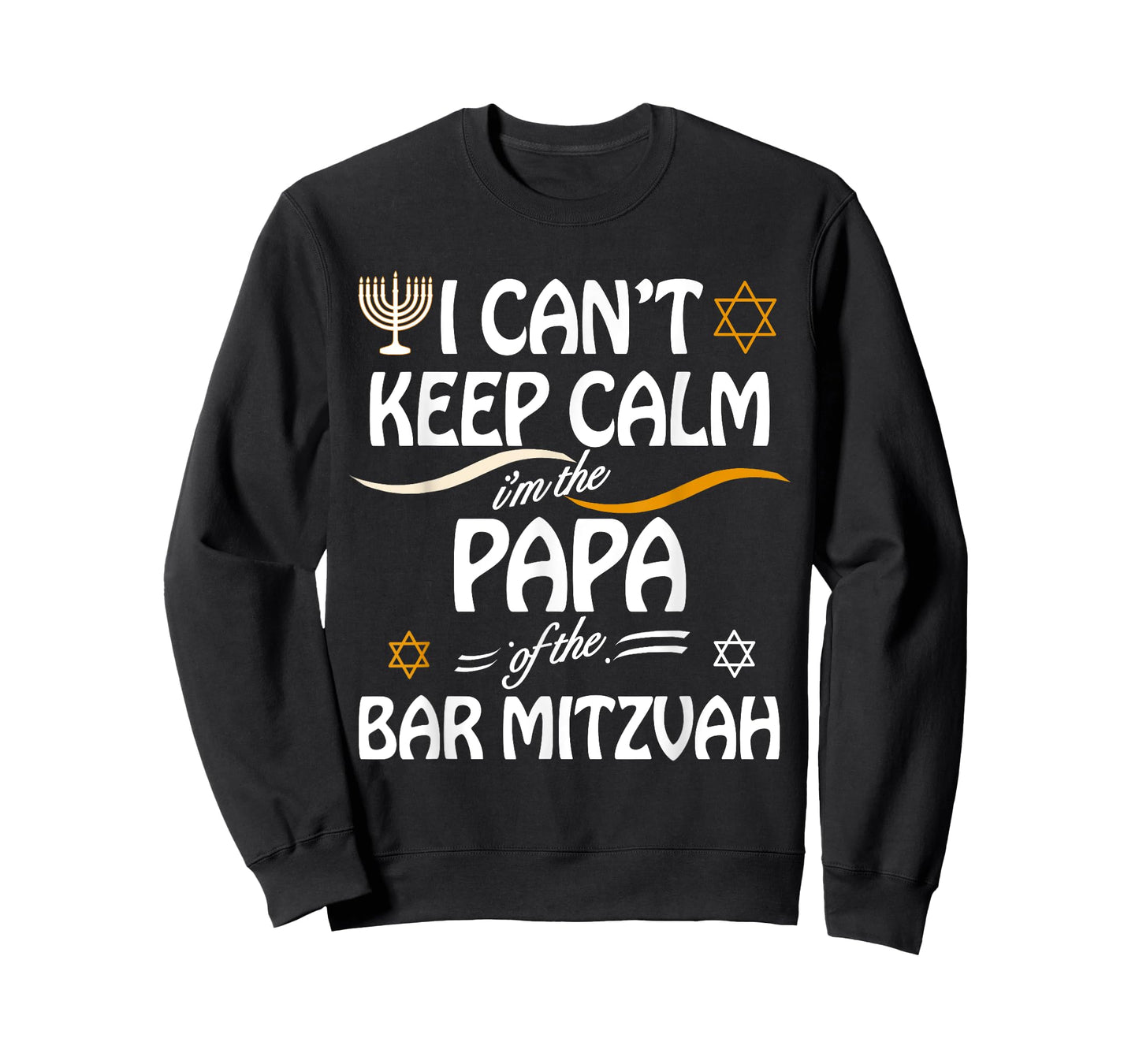 I Can't Keep Calm I'm The Papa of the Bar Mitzvah T-Shirt