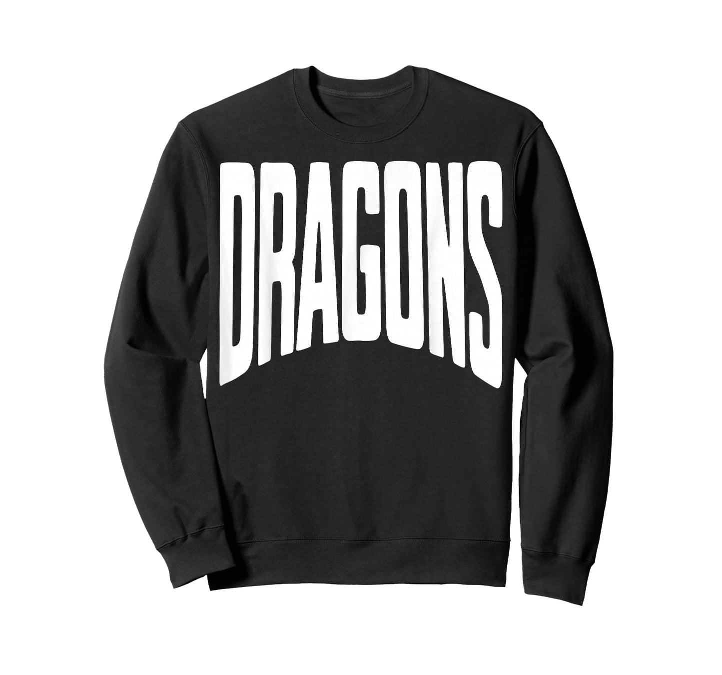 Dragons Team Mascot School Spirit Game Night Varsity Dragons T-Shirt