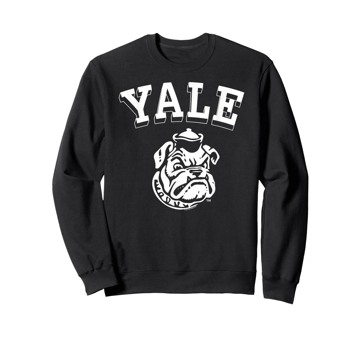 Yale University Cartoon Bulldog Handsome Dan Yale Logo T-Shirt
