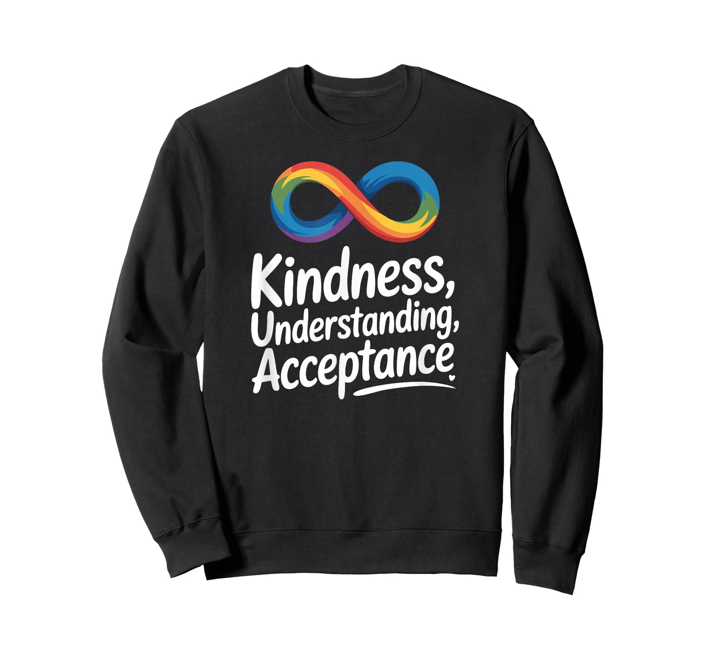 Kindness Understanding Acceptance Autism Awareness Infinity T-Shirt