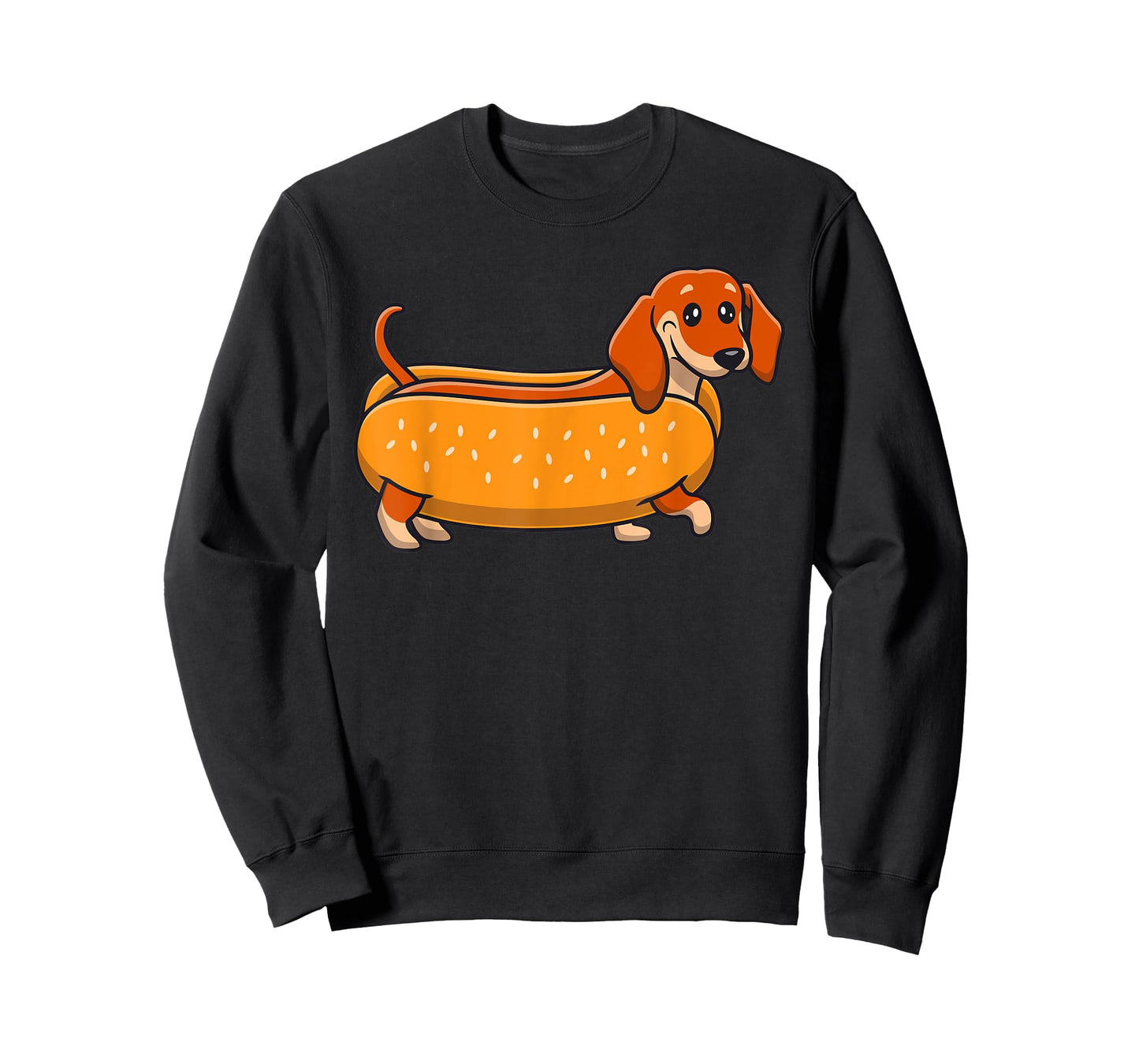Funny Dachshund Hotdog Cute Wiener Dog Lover Humor Men Women Kids T-Shirt