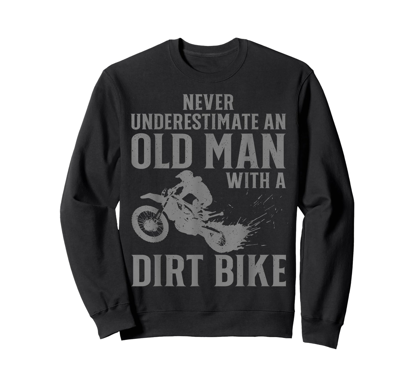 Dirt Bike Art for Men Grandpa Dad Dirtbike Dirt Bike Lover T-Shirt