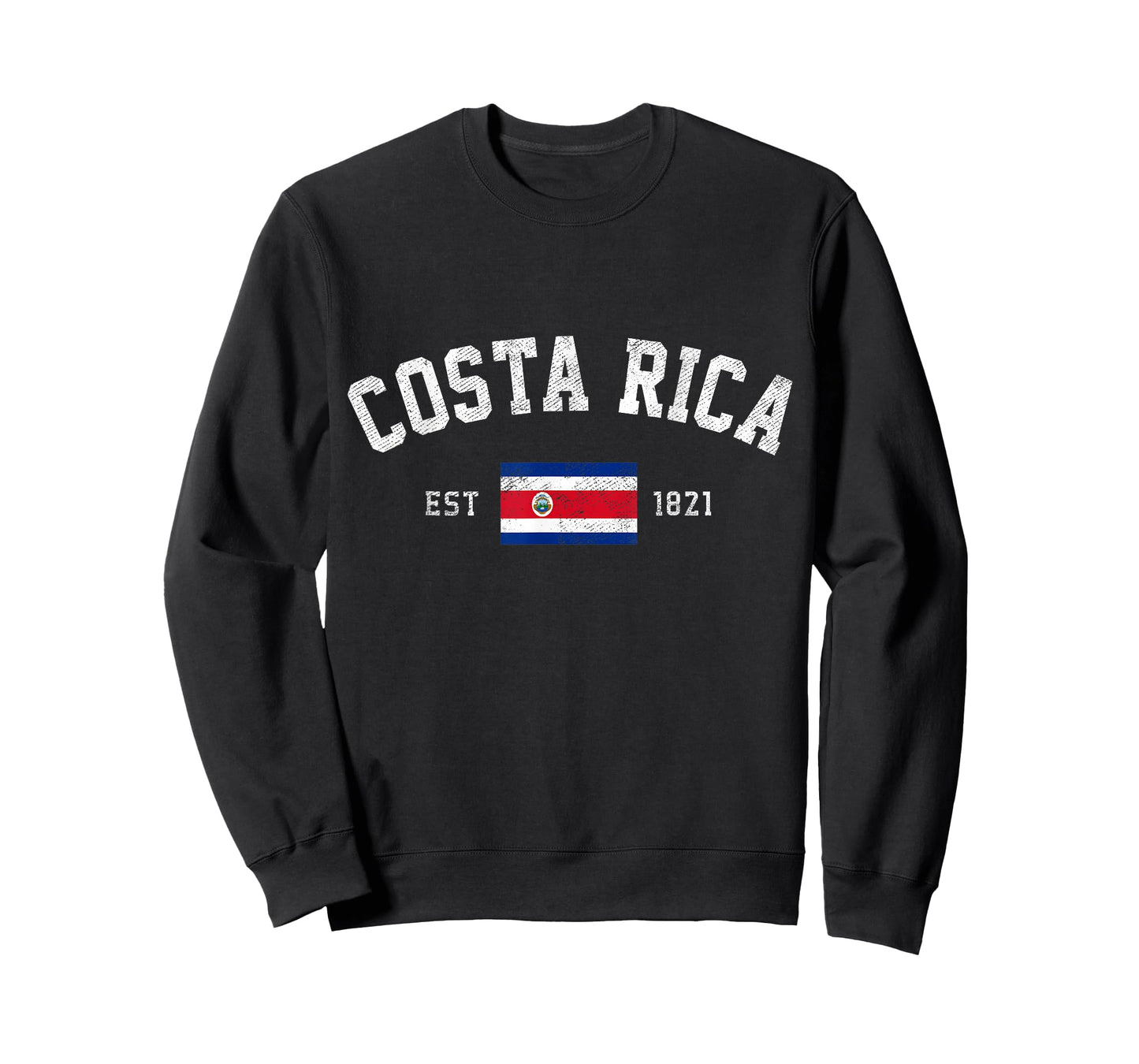 Costa Rica Est. 1821 Costa Rican Flag Independence Day T-Shirt