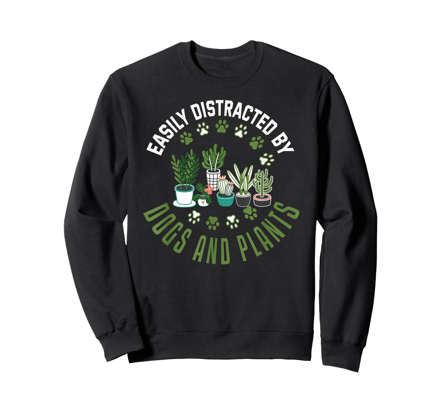 Plants and Dogs Funny Plant Lover Dog Lover Plant T-Shirt