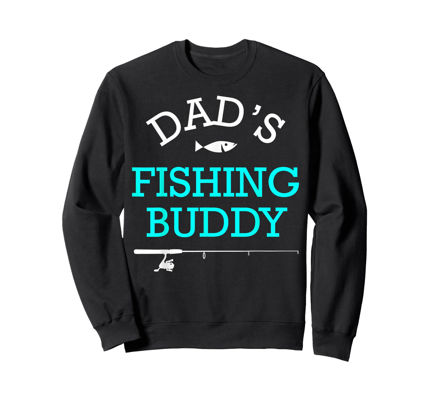 Dads Fishing Buddy Cute Kids Gift T-Shirt