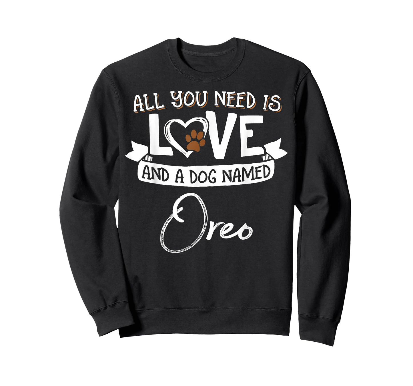 Cute Dog Named Oreo Shirt for Women and Men T-Shirt