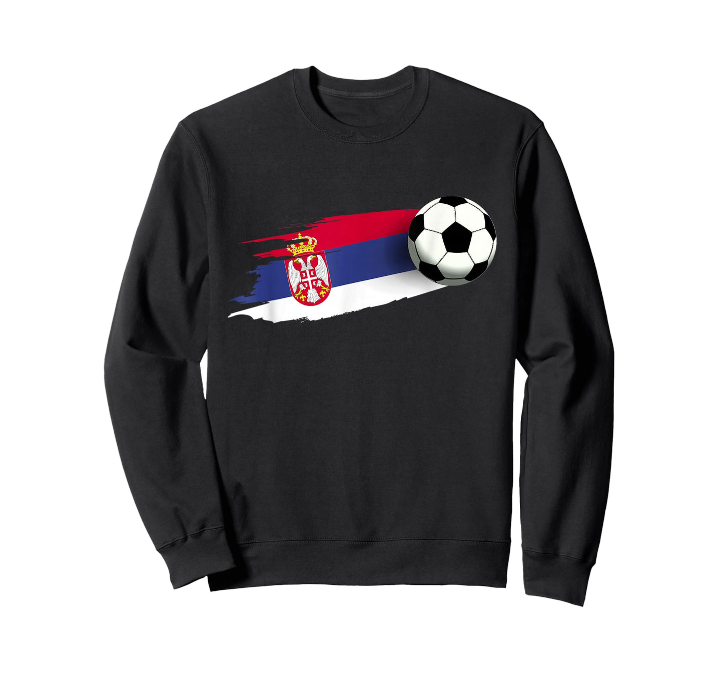 Serbia Flag Jersey Serbian Soccer Team Serb or Serbian T-Shirt