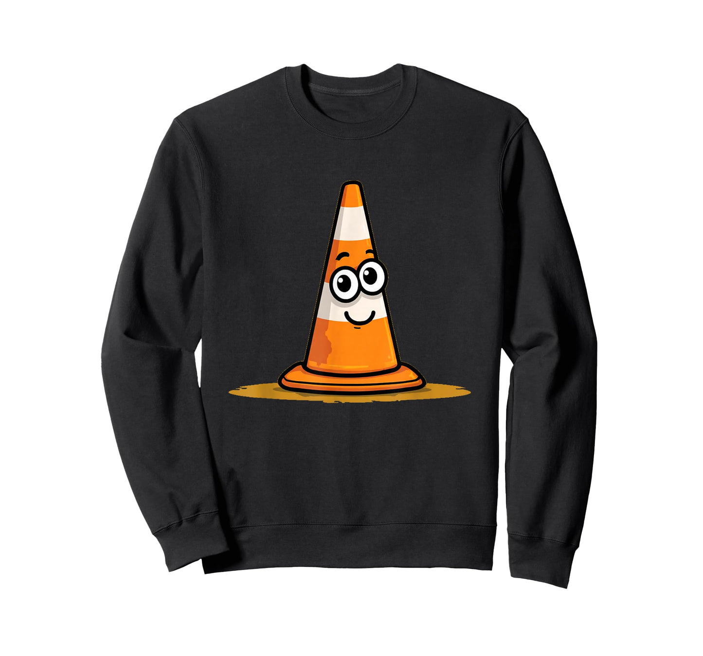 Pretty Traffic Cone Smiling Costume for a Funny Look T-Shirt