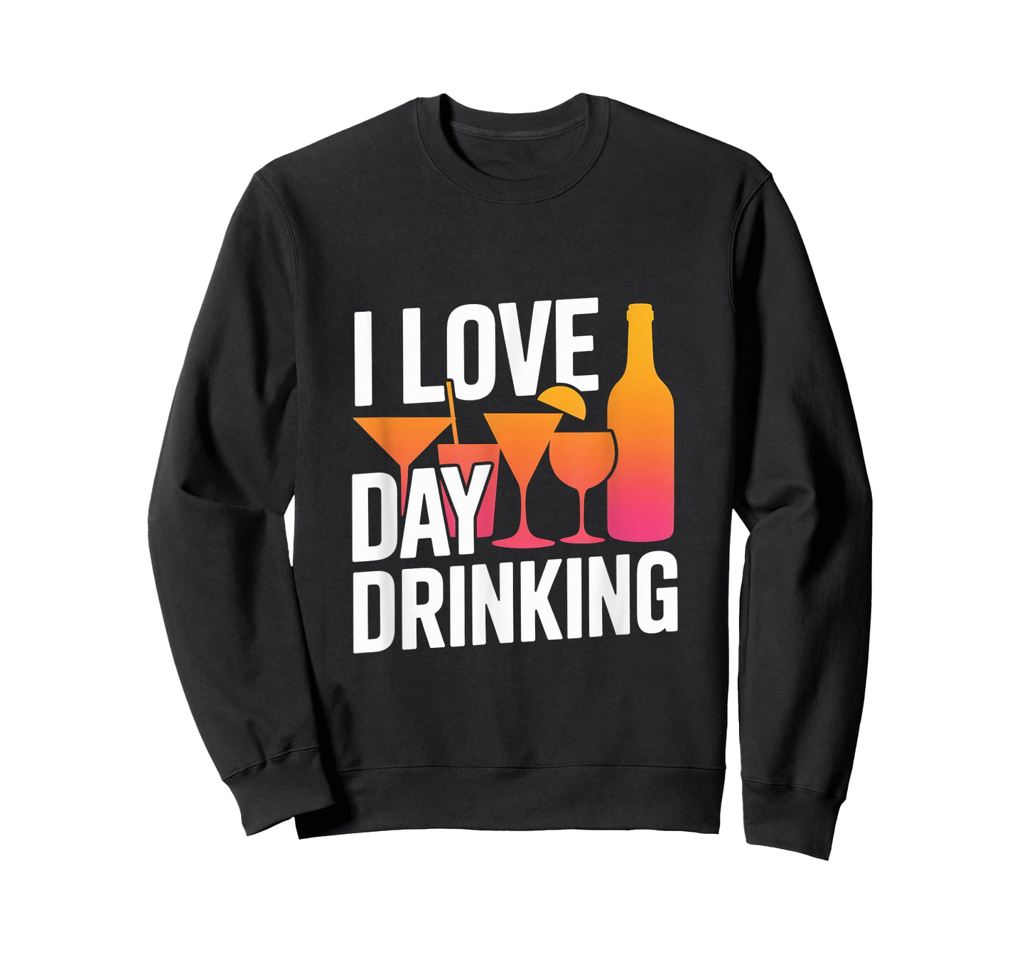 I Love Day Drinking Funny Cocktail Vibes T-Shirt