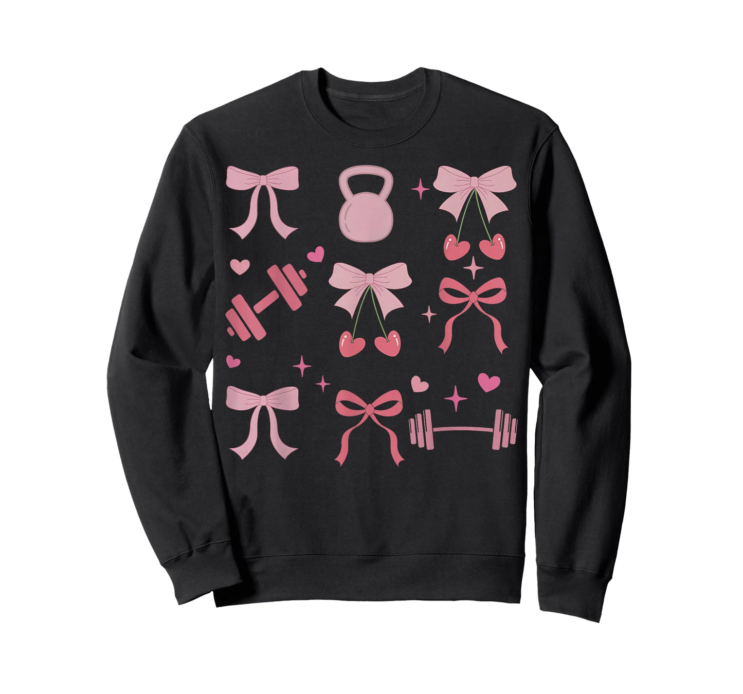 Coquette Bow Workout Weightlifting Gym Fitness Deadlift T-Shirt