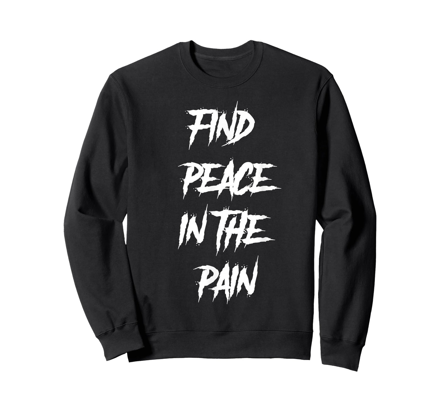 Find Peace In The Pain, winter, warm, - Mental health T-Shirt