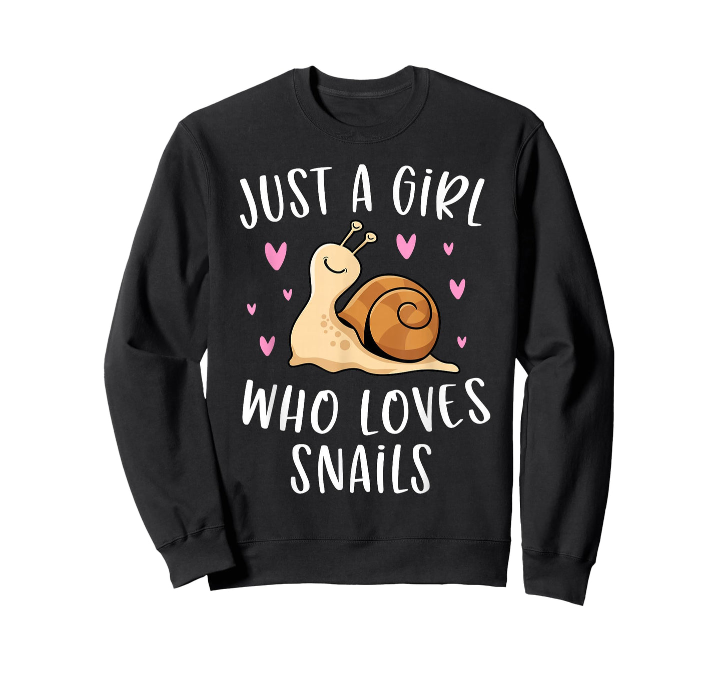 Cute Snail Shirt for Girls Just A Girl Who Loves Snails T-Shirt