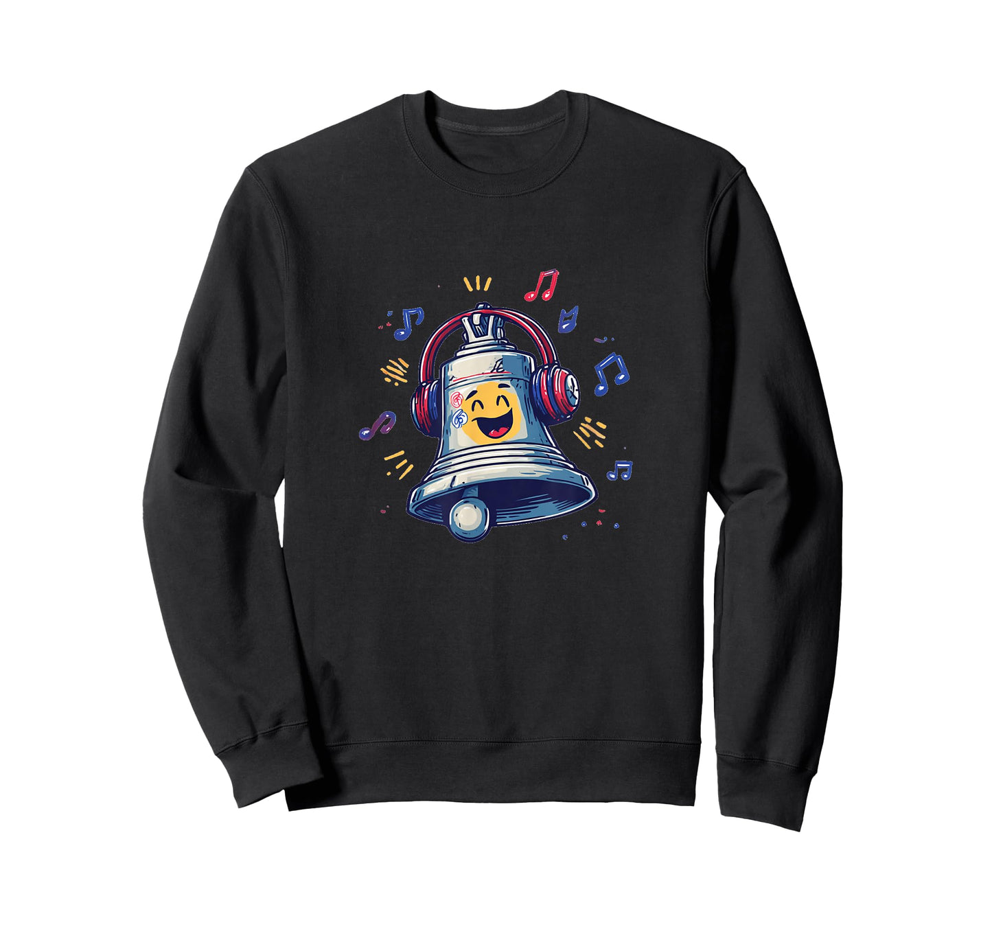 Funny Liberty Bell with Headphones Costume T-Shirt