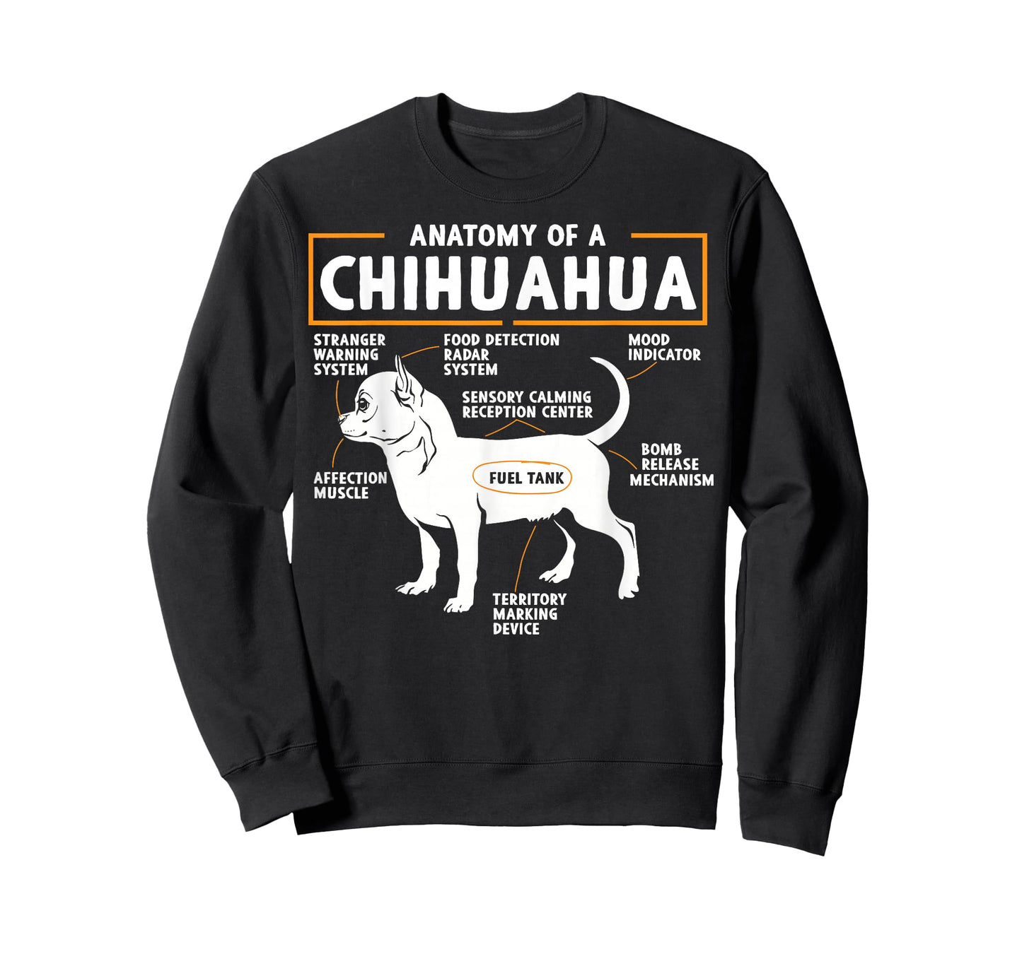 Anatomy of a Chihuahua - Chihuahua Dog T-Shirt