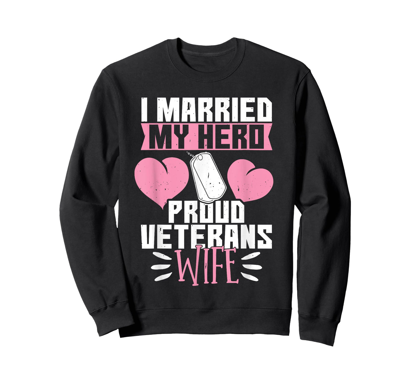 I Married My Hero Veterans Wife T-Shirt