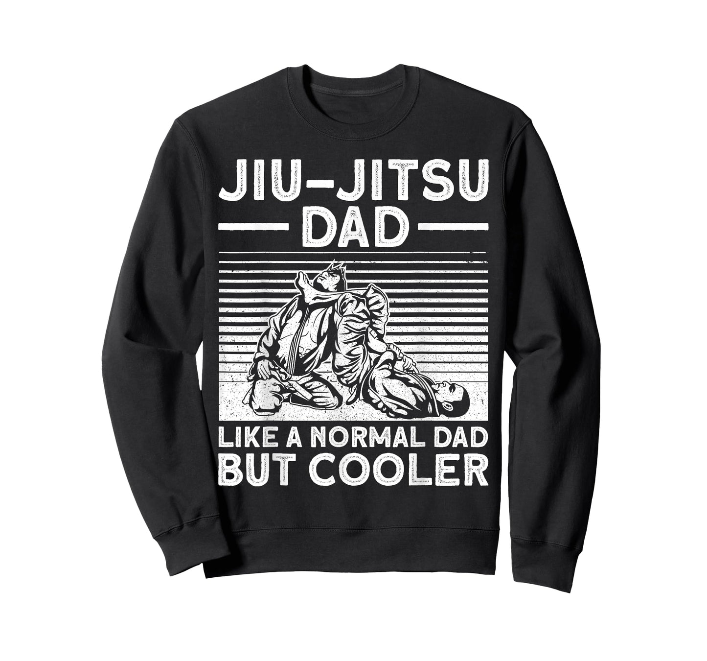 Funny Jui Jitsu Dad Design for Men Brazilian Jui Jitsu Lover T-Shirt Small