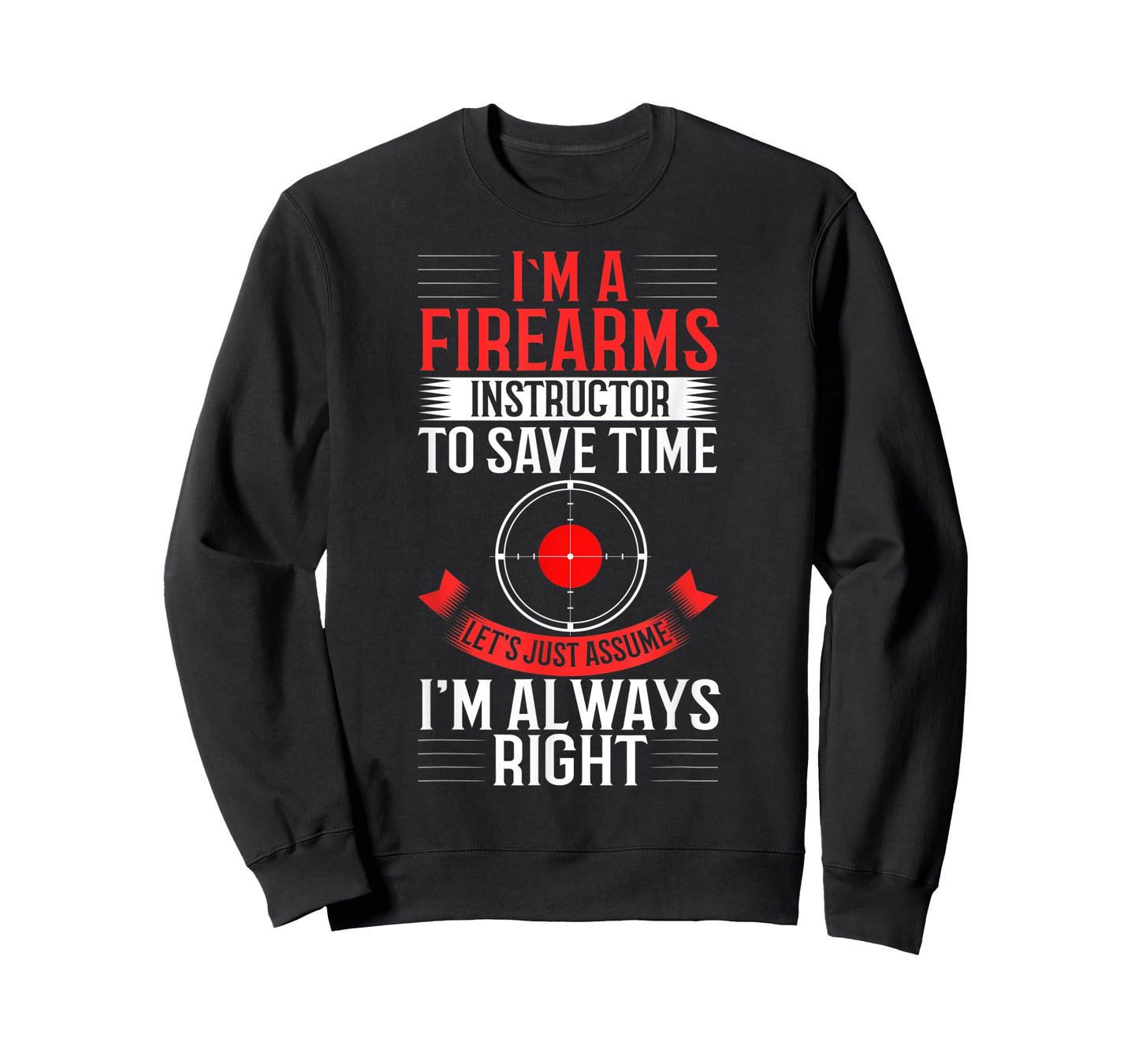 Firearm Instructor Gun Shooting Safety Weapon Training T-Shirt