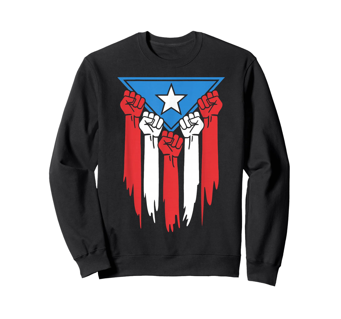 Boricua Puerto Rico PR Flag Puerto Rican Fist Hand Heritage T-Shirt