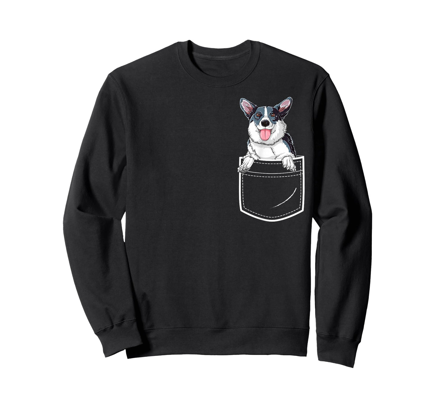 Corgi In Your Front Pocket Funny Dog Lover Men Women Gifts T-Shirt