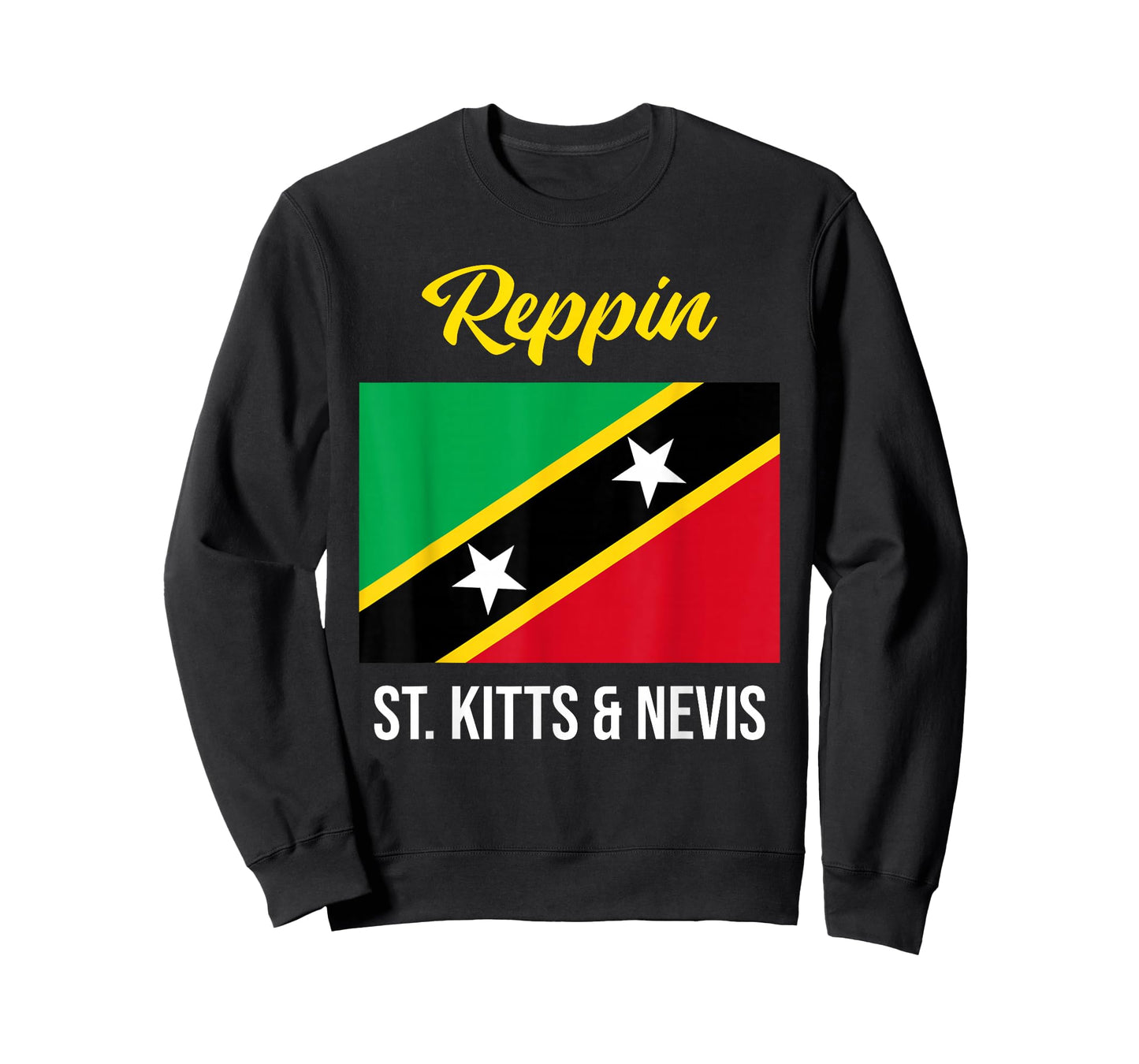 St. Kitts & Nevis Flag Reppin West Indies T Shirt T-Shirt