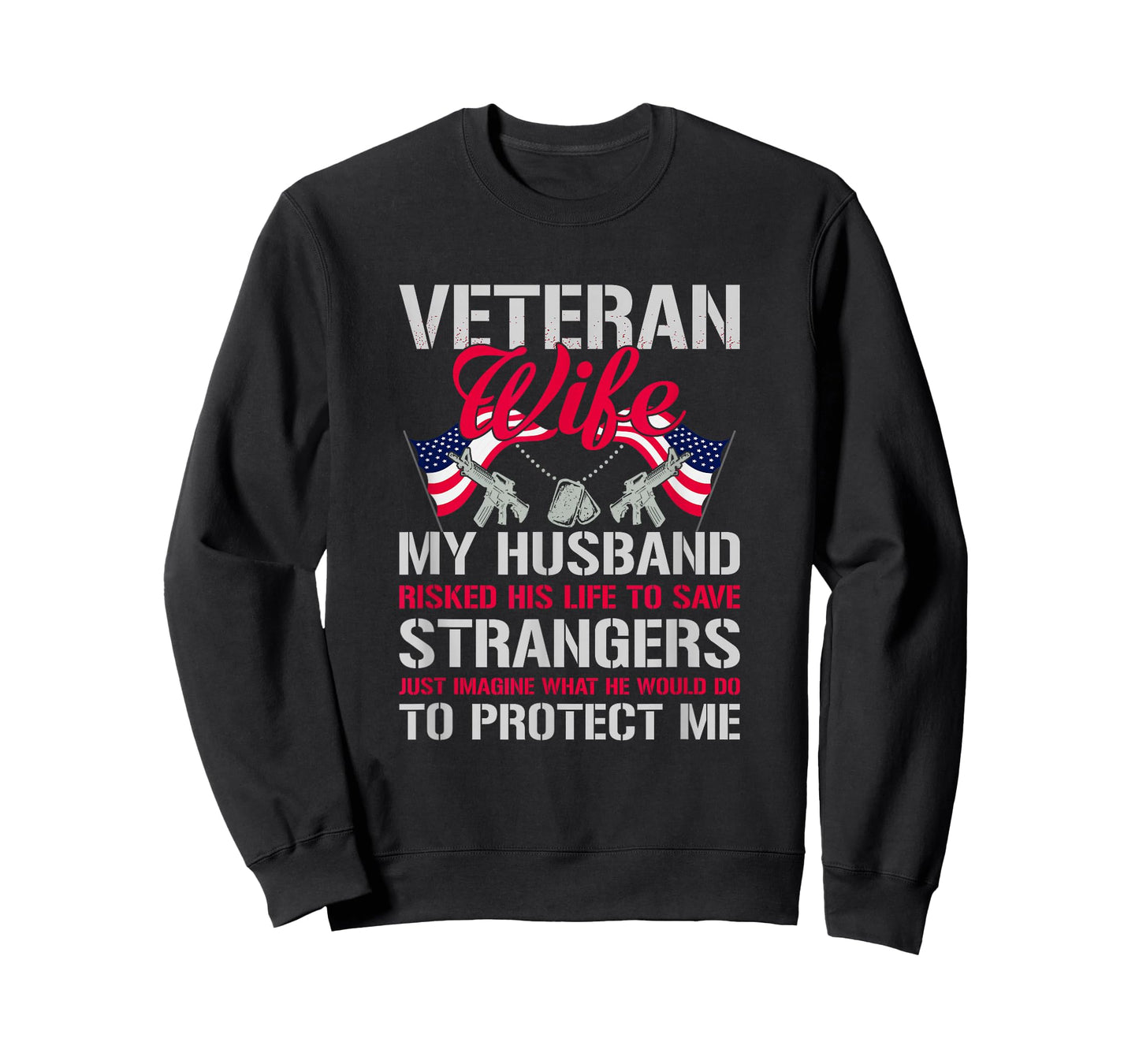 Veteran Wife USA Veterans Day US Army Veteran Mother's Day T-Shirt