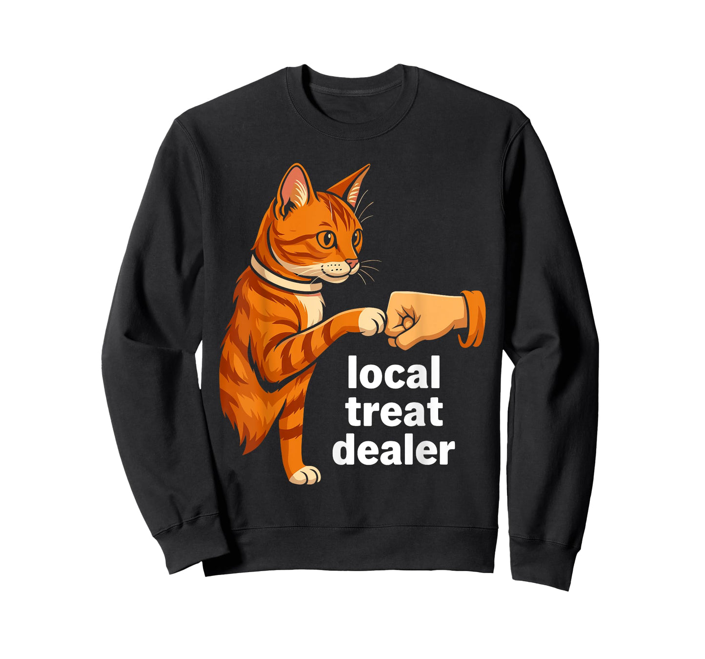 Local Treat Dealer Cat Lover Funny Pet Humor Cat Day Lover T-Shirt