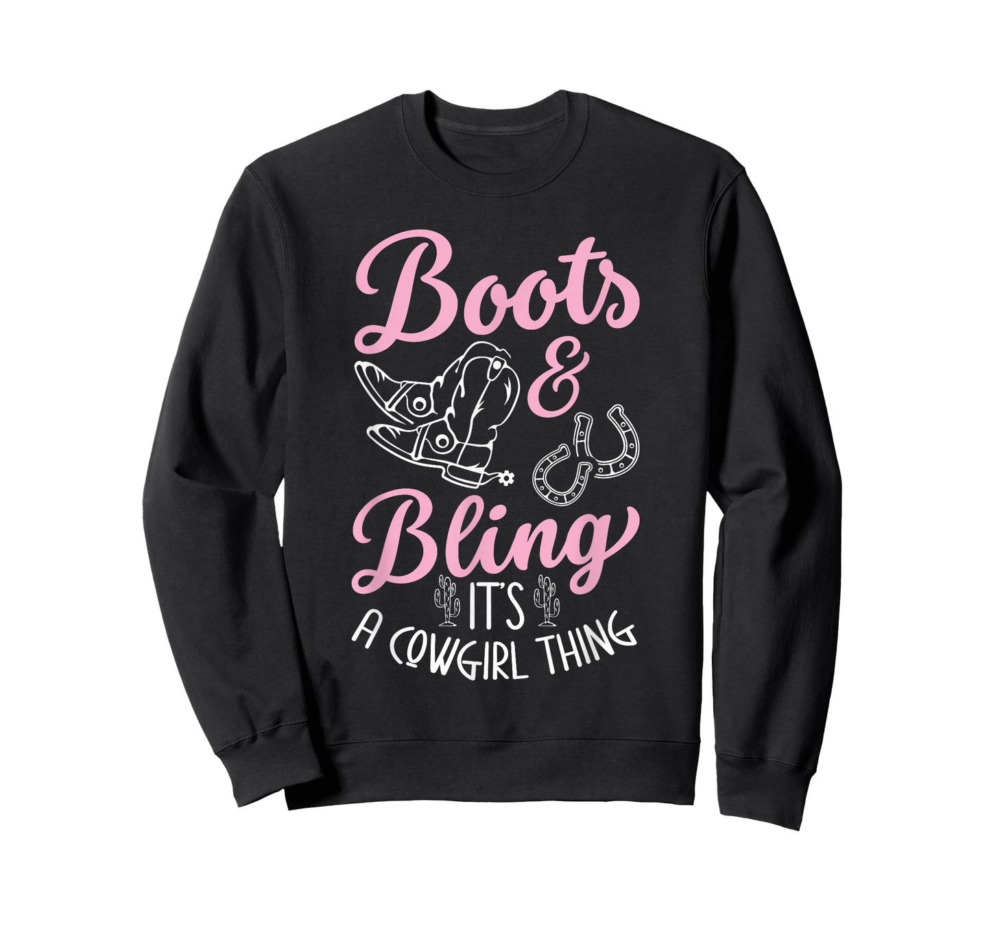 Boots & Bling Its A Cowgirl Thing for a Cowgirl T-Shirt