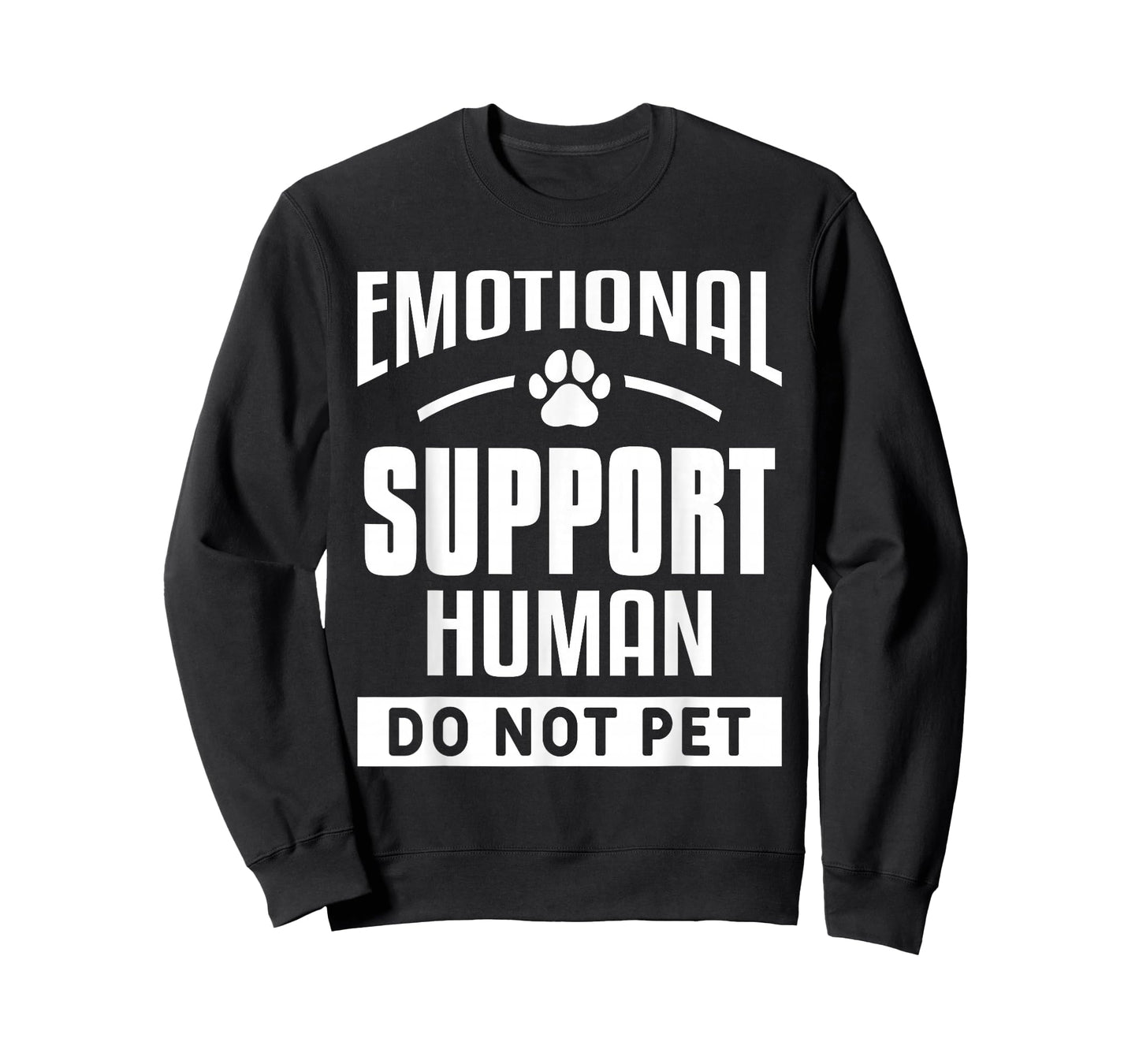 Emotional Support Human Do Not Pet Trained Dogs Service Dog T-Shirt