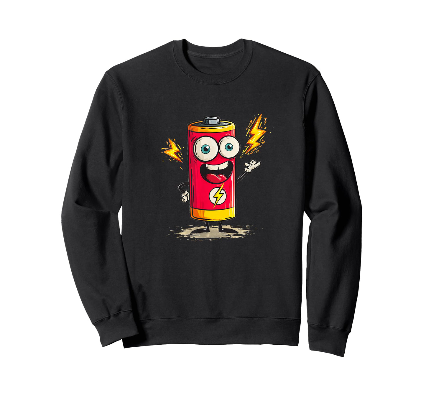 Happy Full Battery Costume for Energetic Graphics Lovers T-Shirt