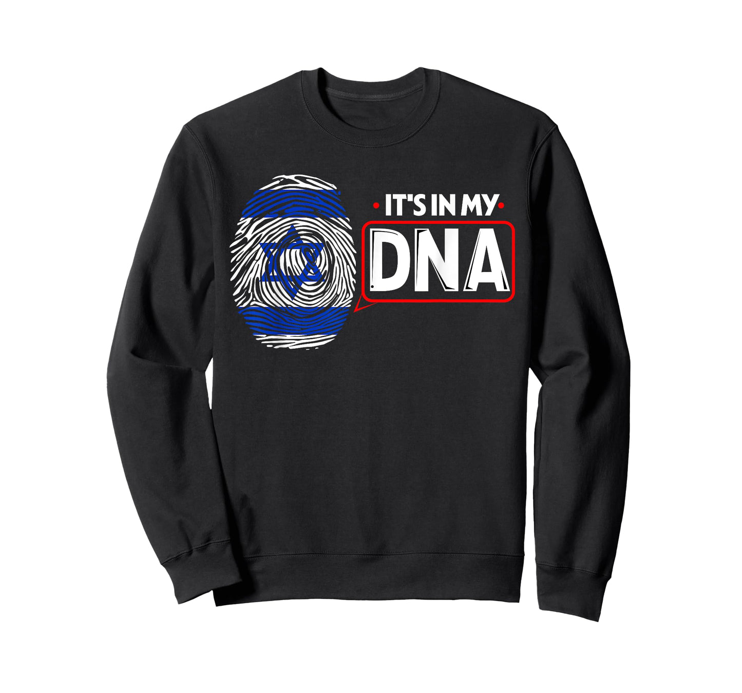 Its In My DNA National Flag Israeli Patriotic Israel T-Shirt for Women Men