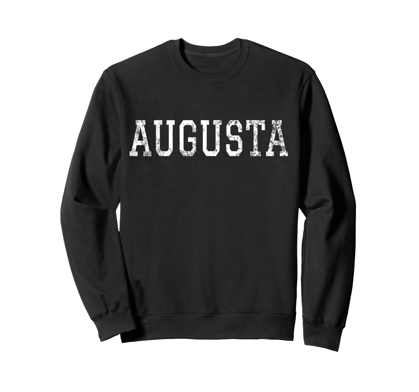 Augusta Vintage White Text Apparel T-Shirt