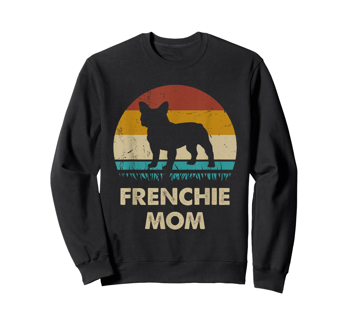 Frenchie Mom Womens Frenchie Mama Gift French bulldog mom T-Shirt