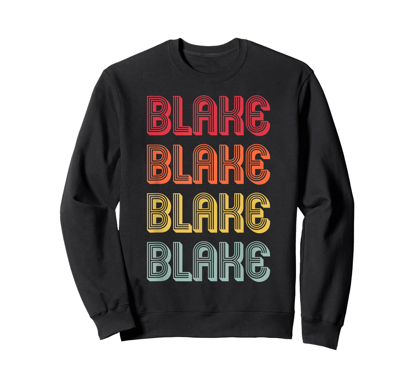 BLAKE Gift Surname Funny Retro Vintage 80s Birthday Reunion T-Shirt